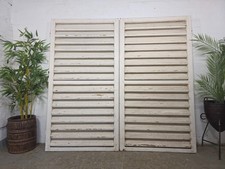 Pair Large Vintage Rustic