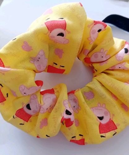 Peppa pig scrunchie - scrunchie, fabric
