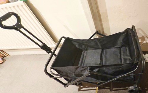 Black foldable garden - garden, cart