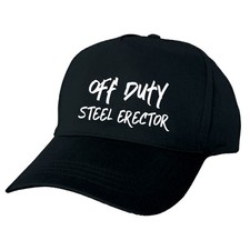 OFF DUTY STEEL ERECTOR CAP – Add a Title and Give the Perfect Gift – New Arrival