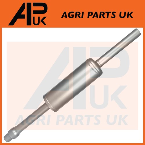 Silver exhaust silencer - silver,
