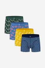 5 Pack A-dam Adam Mens Organic Cotton Sensitive Skin Trunks Underwear S-2XL