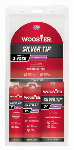 Wooster silver tip paint - silver,