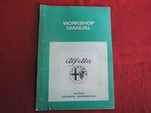 Alfa romeo alfetta factory - alfa,