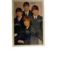 Glossy 6 X 4 Signed Beatles