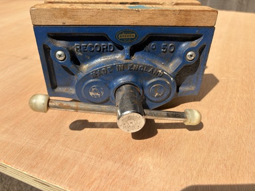 Record vice inch - 6-inch, jaws