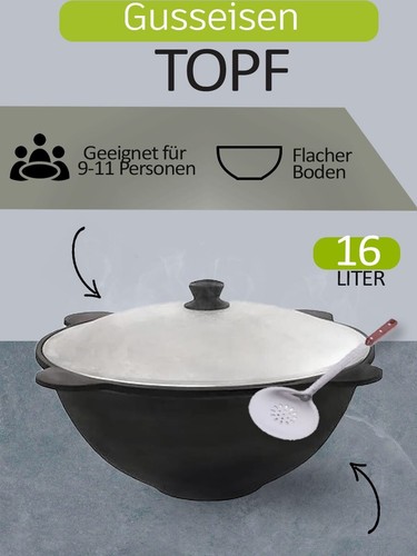 Cast iron kettle lid - kettle,
