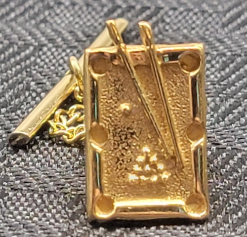 Vintage 10k yellow gold - pool, /