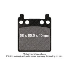 EBC V Pad Semi Sintered Brake