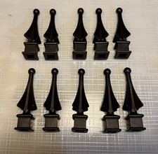 Decorative Plastic Spikes For Gate Or Fence— 10 Pack