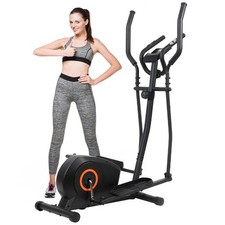 Magnetic Elliptical Cross Trainer Stepping Training Adjustable Home Gym Workout