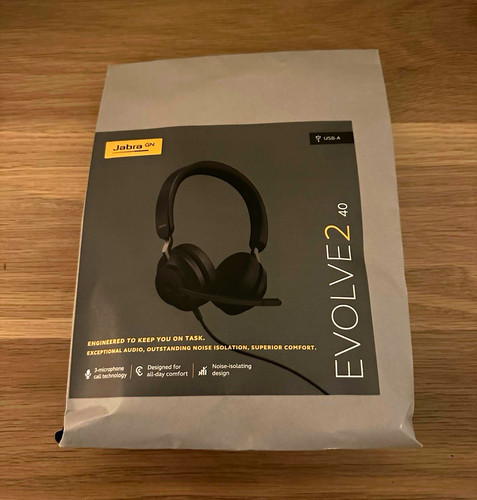 Jabra evolve2 usb wired - evolve2, usb-a