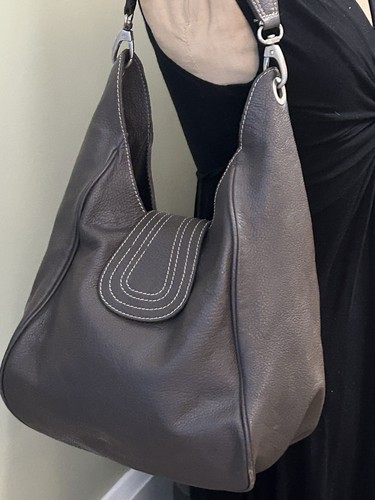 Boden pebbled leather - leather, hobo