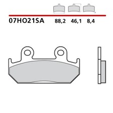 07HO21SA FRONT BRAKE PADS