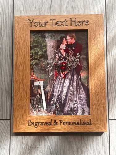 Custom photo frame engraved - photo, frame,