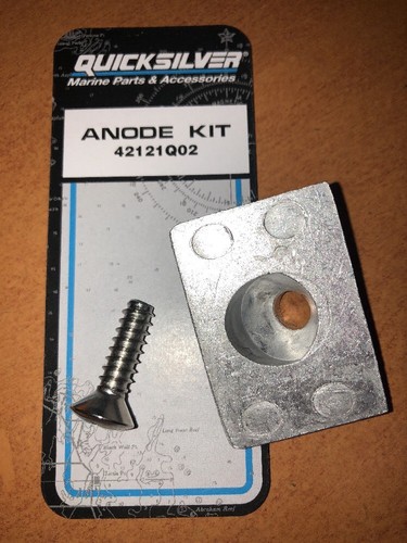 Gearcase anode kit mercury 8hp - gearcase,