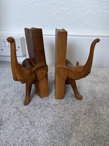 Vintage pair solid wood - of,