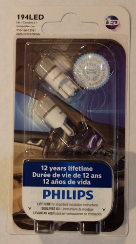 Philips led 194 - philips, 194/168/t10/w5w