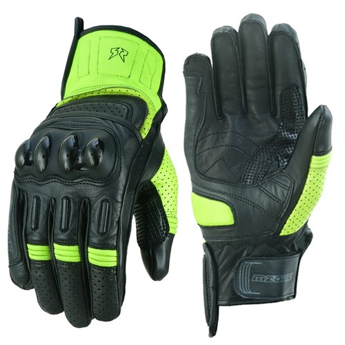 Leather motorcycle gloves - motorcycle,