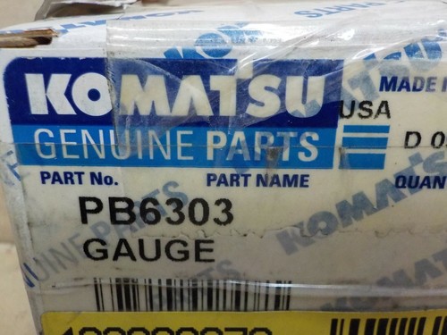 Komatsu gauge pb6303 water - gauge,