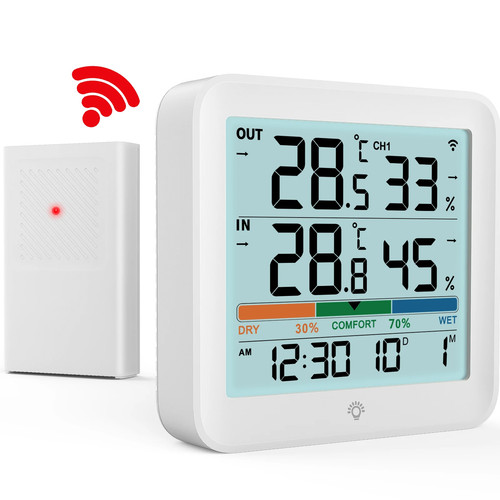 Weather station indoor outdoor - weather,