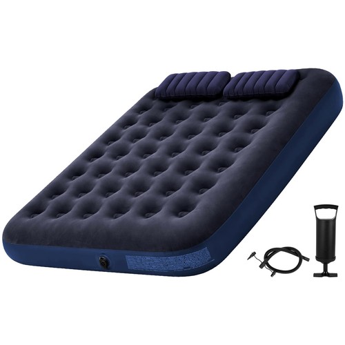 Inflatable flocked air bed - inflatable,