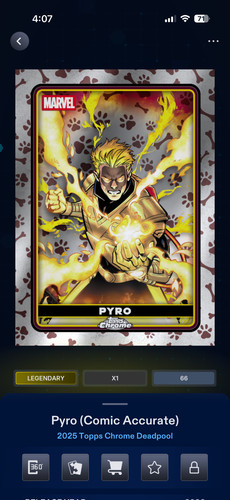Marvel topps digital chrome - marvel,