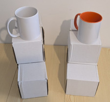 10 Sublimation Mugs Including
