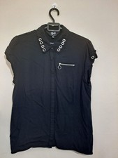 Hell Bunny Black Goth Eyelet