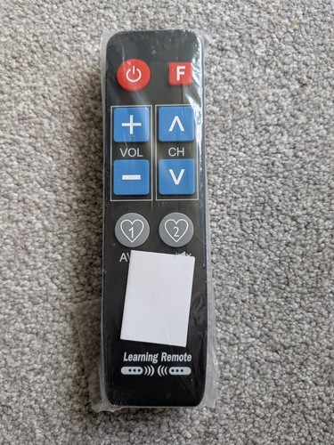Big button universal remote - button, tv