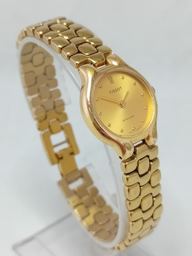 Tissot stylist ladies gold - tissot,