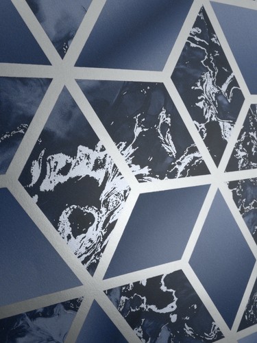 Muriva geometric marble print - muriva,