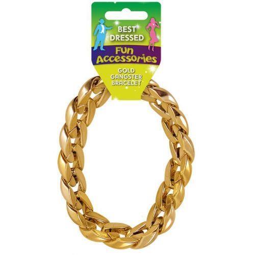 Gold bracelet pimp - gold,