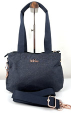 Kipling 'Eloisa' Medium Multiway Bag - Glitter Navy - New