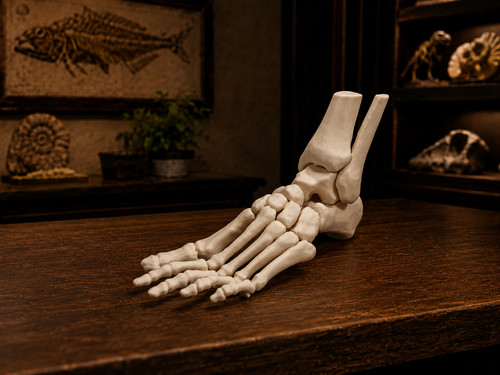 Left human foot skeleton 250 - human,