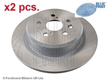 X2 PCS REAR BRAKE DISC SET
