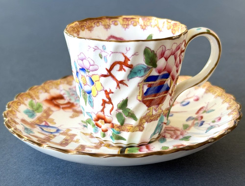 Antique minton chinese - 'chinese, tree'