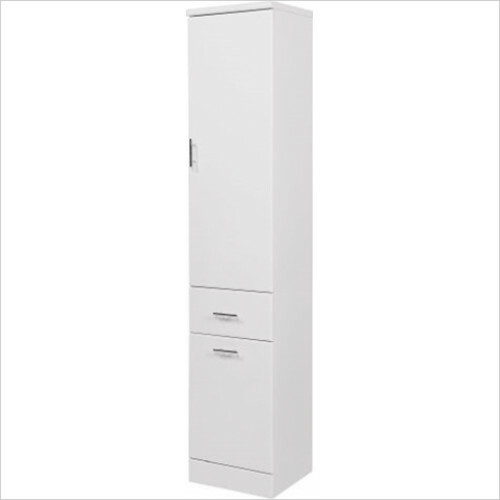 High gloss white bathroom - gloss,