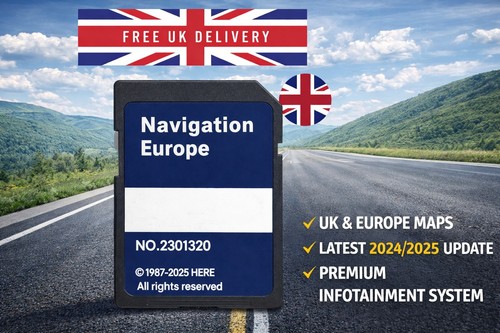Scania sat nav card - scania,
