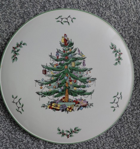 Spode christmas tree domed - christmas,