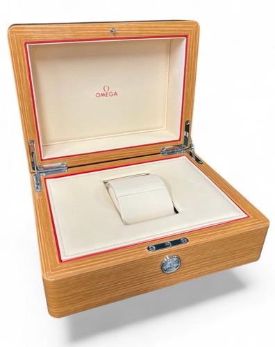 Genuine omega large wooden - omega,