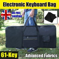 Keyboard Gig Bag 61-Key Digital Stage Piano For Casio Yamaha Soft Carrying Case