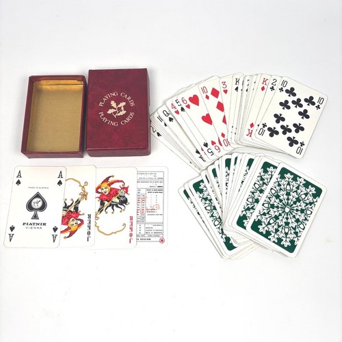 Piatnik playing cards - piatnik, austria