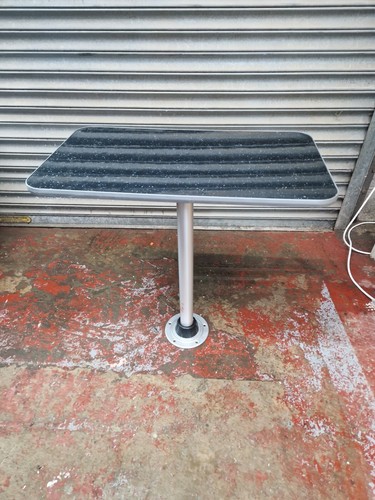 Motorhome pedestal table - motorhome, top