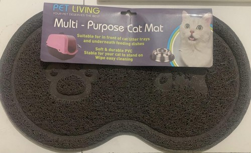 Pet feeding mat - grey, 8