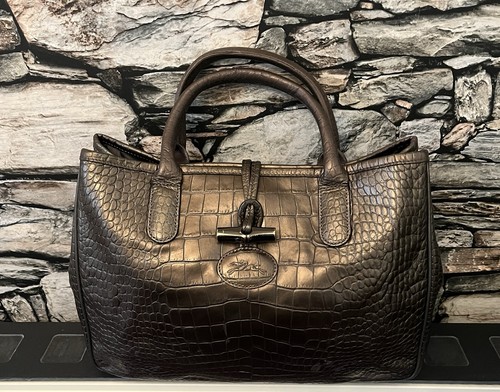 Longchamp roseau leather - longchamp,