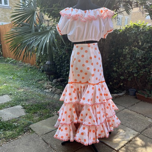 Vintage style flamenco dress - flamenco,