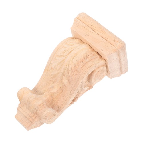 Elegant beige wooden corbels - beige,