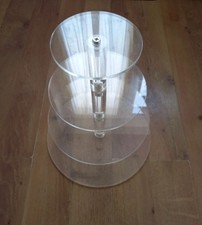 5 tier acrylic cupcake/cake