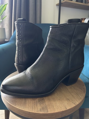 Black real leather women - real, women’s